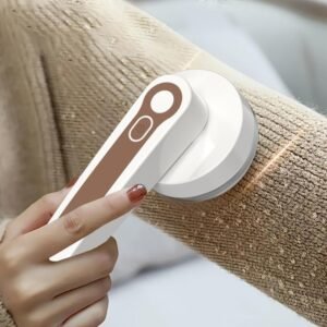 Portable Lint Eraser, Effective Fabric Scraper for Furniture Carpets, Handhled Electric Lint Removal Clothing Shaver for Sweaters, Blankets, Reusable Lint Remover